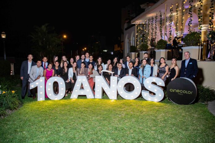 10 AÑOS ANIVERSARIO CINECOLOR