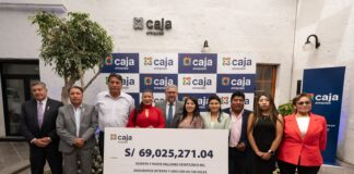 Caja Arequipa entrega más de S/69 millones a la Municipalidad Provincial de Arequipa por utilidades del 2025